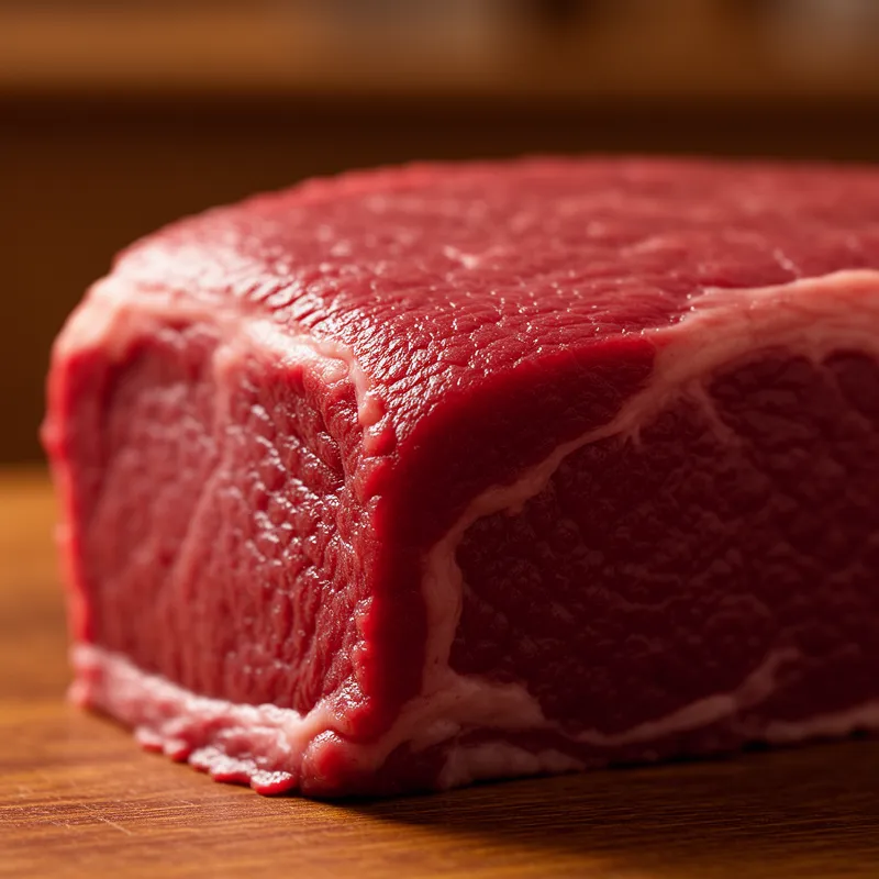 Beef round, top round roast — calories and nutrition facts