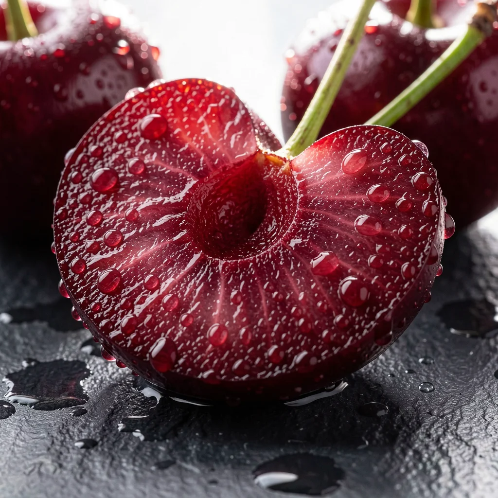 Cherries, sweet, dark red — calories and nutrition facts