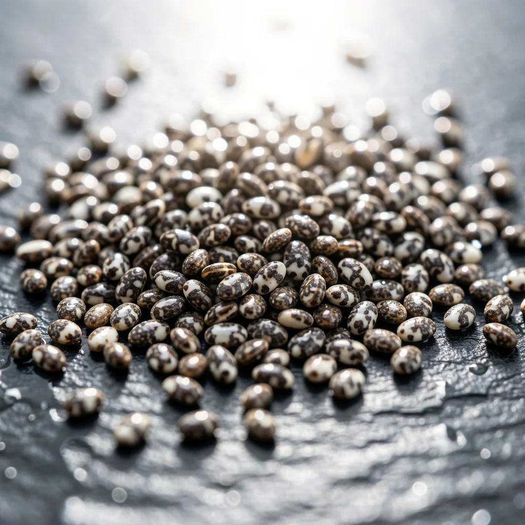 Chia seeds, dry — calories and nutrition facts
