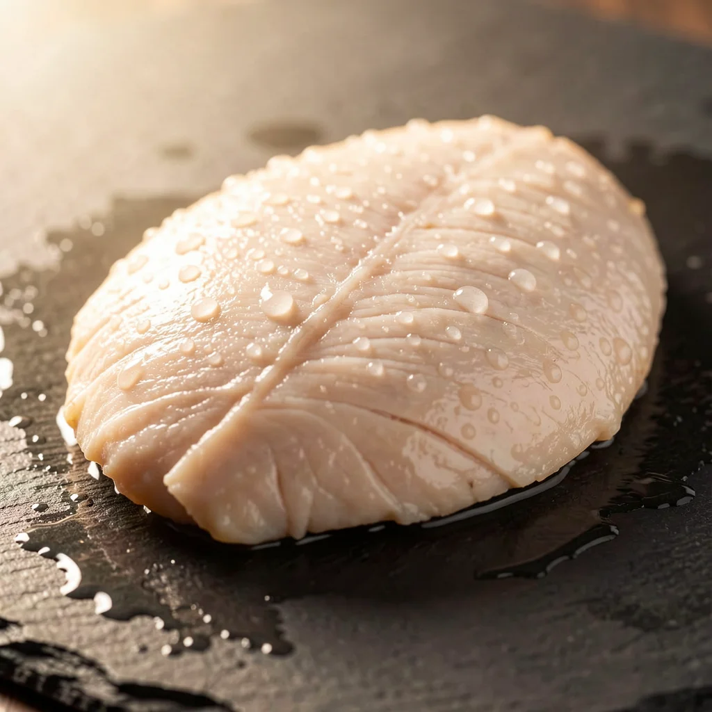 Chicken broiler or fryers, breast — calories and nutrition facts
