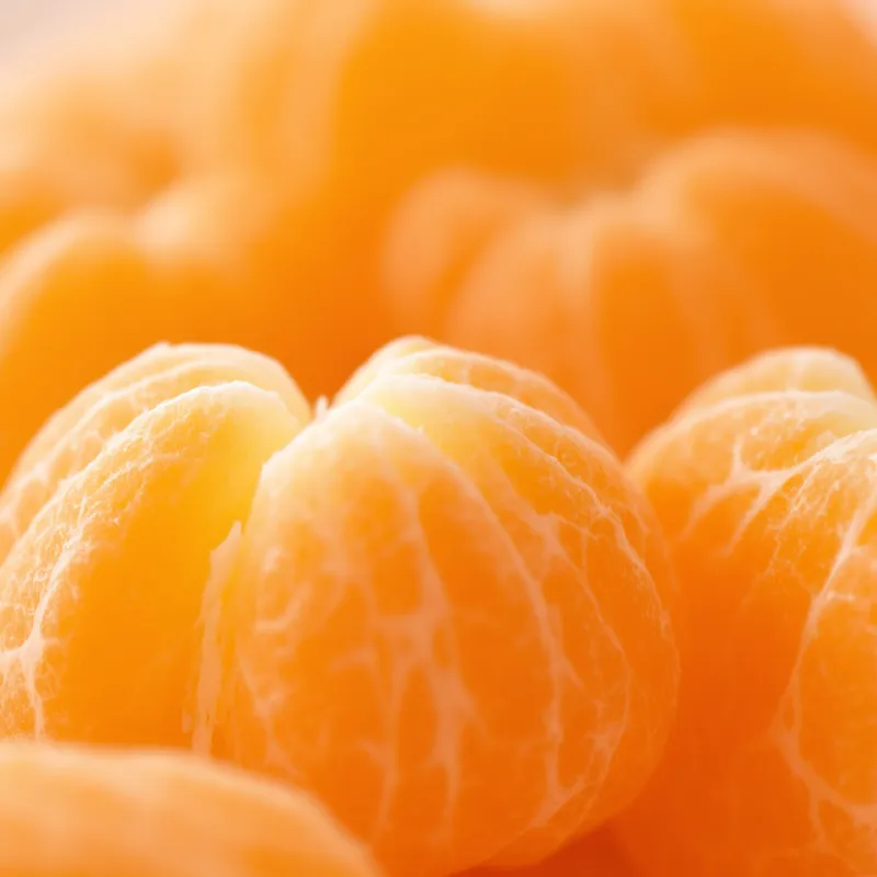 Mandarin, seedless, peeled — calories and nutrition facts