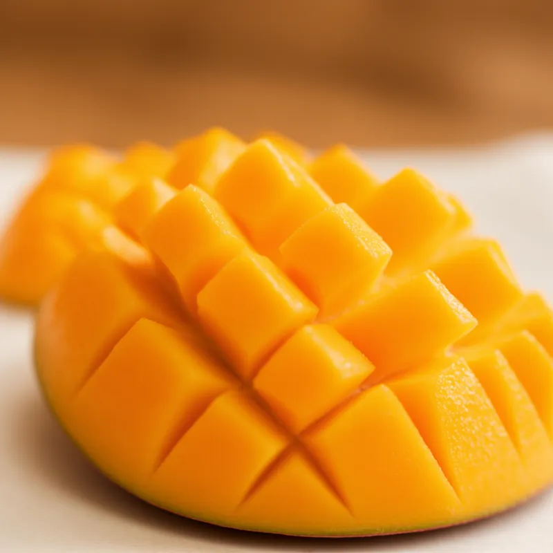 Mango, Tommy Atkins, peeled — calories and nutrition facts