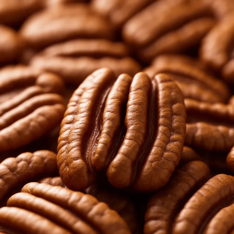 Nuts, pecans, halves — calories and nutrition facts