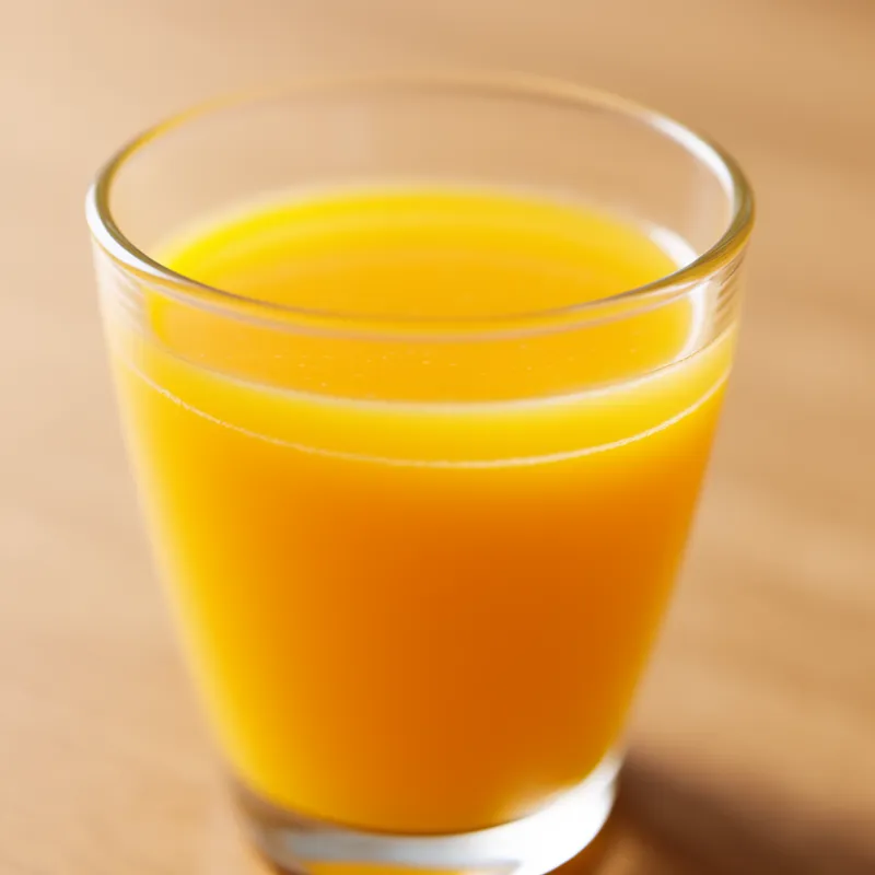 Orange juice, no pulp, not fortified, not from concentrate — calories and nutrition facts