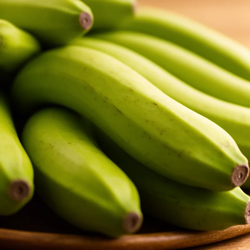 Plantains, underripe — calories and nutrition facts
