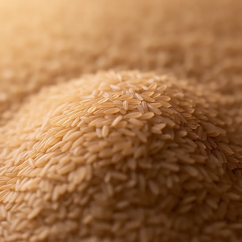 Rice, brown, long grain, unenriched — calories and nutrition facts