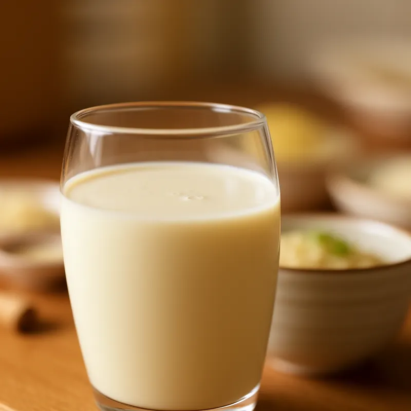 Soy milk, sweetened, plain — calories and nutrition facts