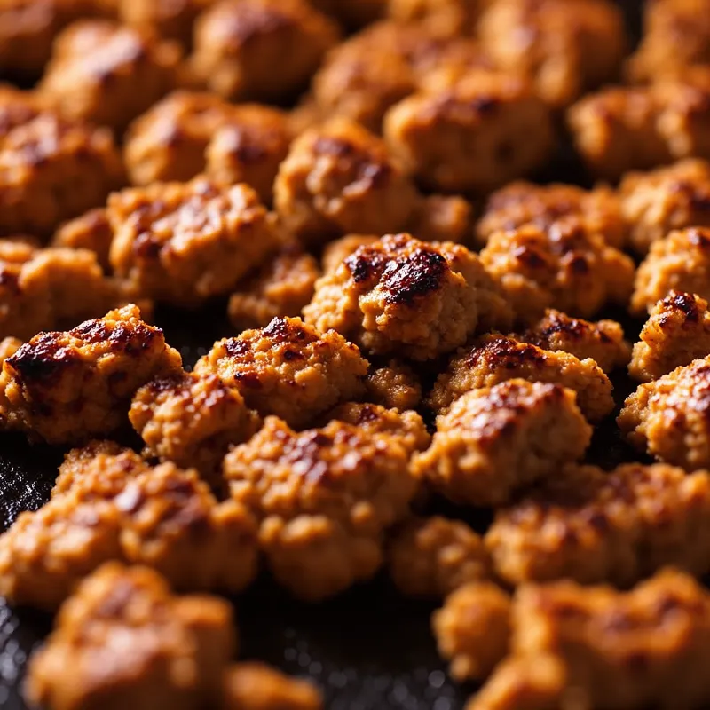 Turkey ground, 93% lean, 7% fat, pan-broiled crumbles — calories and nutrition facts
