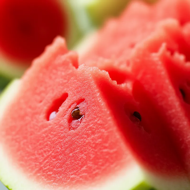 Watermelon, seedless, flesh only — calories and nutrition facts