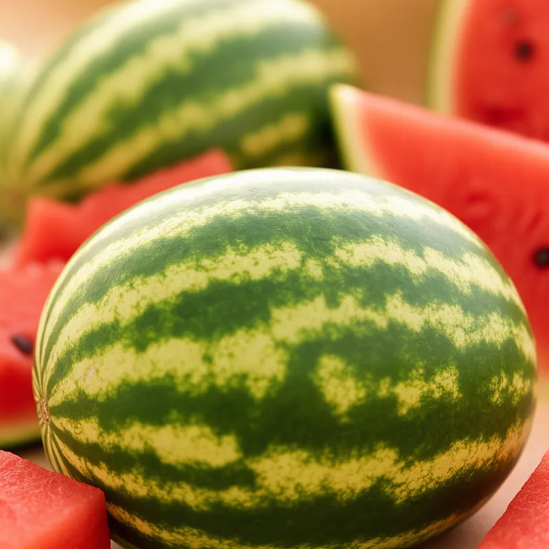Watermelon, seedless, rind only — calories and nutrition facts